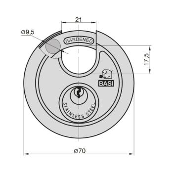 Basi RVS610  gleichschliessend Basi RVS610  gleichschliessend