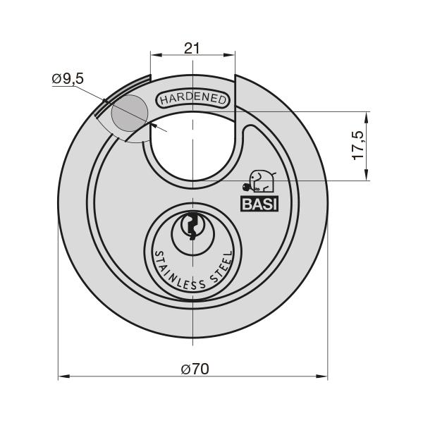 Basi RVS610  gleichschliessend Basi RVS610  gleichschliessend