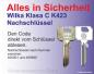 Preview: Rohling Wilka Klasa C (K423)  für Code 400001-499999