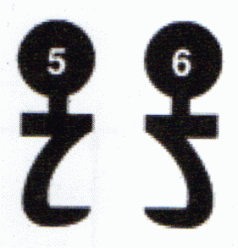 Zimmertür-Schlüssel,Buntbart, Universal, Börkey 946 - Nrn. 1 bis 20