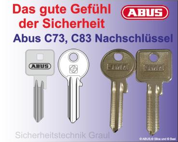 Nachschlüssel Abus C83/C73/K82/CR84N