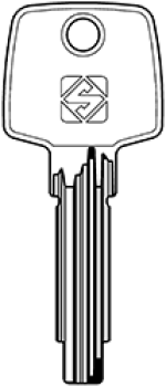 Nachschlüssel Abus EC-S (SF)