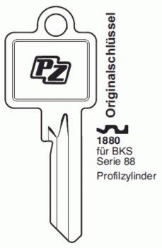 Nachschlüssel BKS nach Code bei Schliesszylindernachbestellung