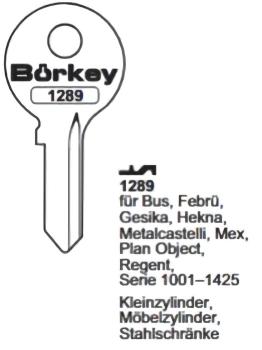 Nachschlüssel Hekna HEK-1