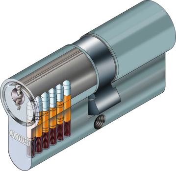 Doppelzylinder Abus E30 mit N+G