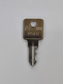 Nachschlüssel MLM HSA12 für MöbelzylinderAusführung Gruppenschlüssel 18001 - 18500