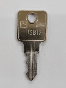 Nachschlüssel MLM HSB12 für Möbelzylinder Ausführung Gruppenschlüssel 18501 - 19000