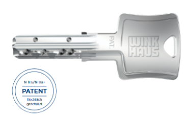 Doppelzylinder keyTec N-tra mit Sicherungskarte