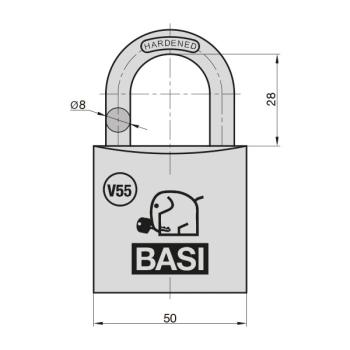 Nachbestellung Basi VHS V55 / 50mm