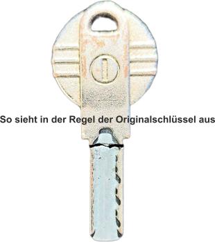 Foto vom Zadi Originalschlüssel