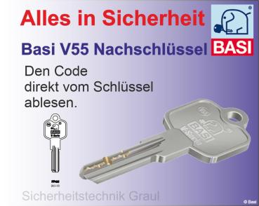 Basi V55 Ersatzschlüssel