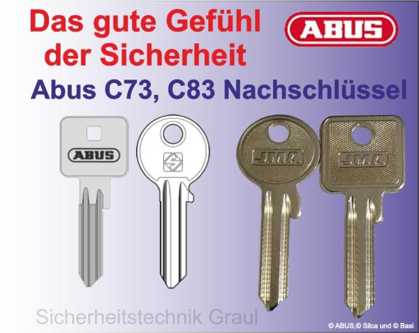 Nachschlüssel Abus C83/C73/K82/CR84N