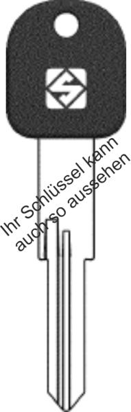 AXA Fahrradschloss Nachschlüssel, gefertigt nach Foto vom Schlüssel