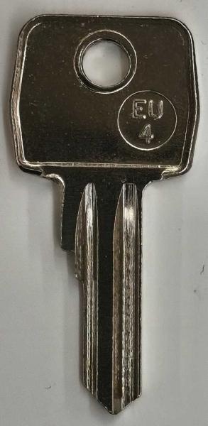 Nachschlüssel Euro Locks EU-4 Code 458A - 5124A