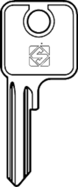 Nachschlüssel DOM-1D Briefkasten,Anhängerkupplung