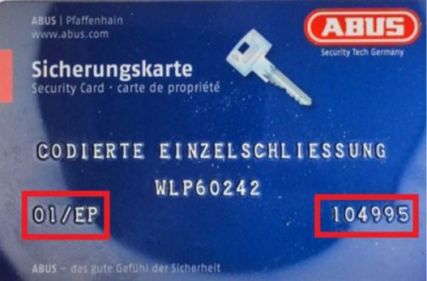 Doppelzylinder Wavy Line Pro Nachbestellung nach Code