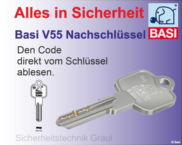 Basi V55 Ersatzschlüssel