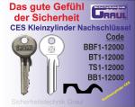 Nachschlüssel CES Standardzylinder