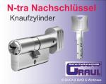 Knaufzylinder keyTec N-Ntra mit Sicherungskarte