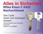 Rohling Wilka Klasa C (K423)  für Code 400001-499999