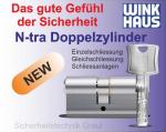 Doppelzylinder keyTec N-tra mit Sicherungskarte